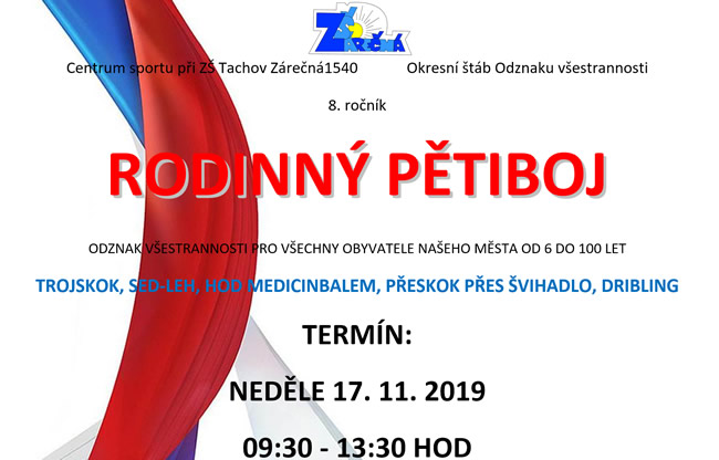 rodinný pětiboj 2019